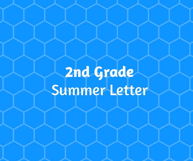 2nd Grade Summer Letter